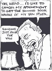 Modus operandi misfires