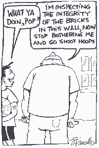 Basketball player takes a dunking