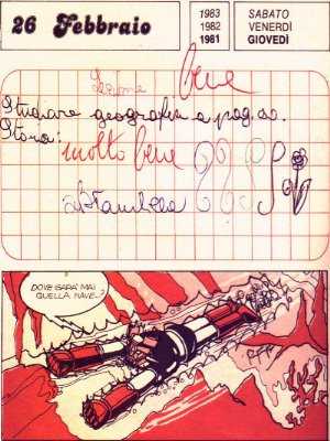 Una pagina del mio diario di III elementare