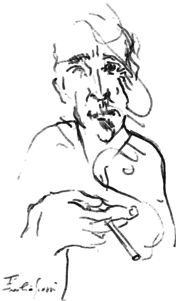 Illustrazione originale del pittore Emilio Giossi