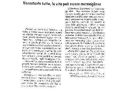 La versione migliore, che ricevette Angelo