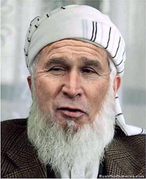 Un Bush talebanizzato dopo l'11 settembre.