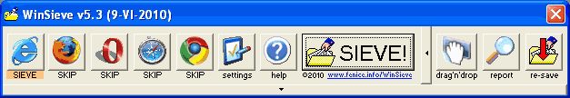 New compact interface + right-hand drawer